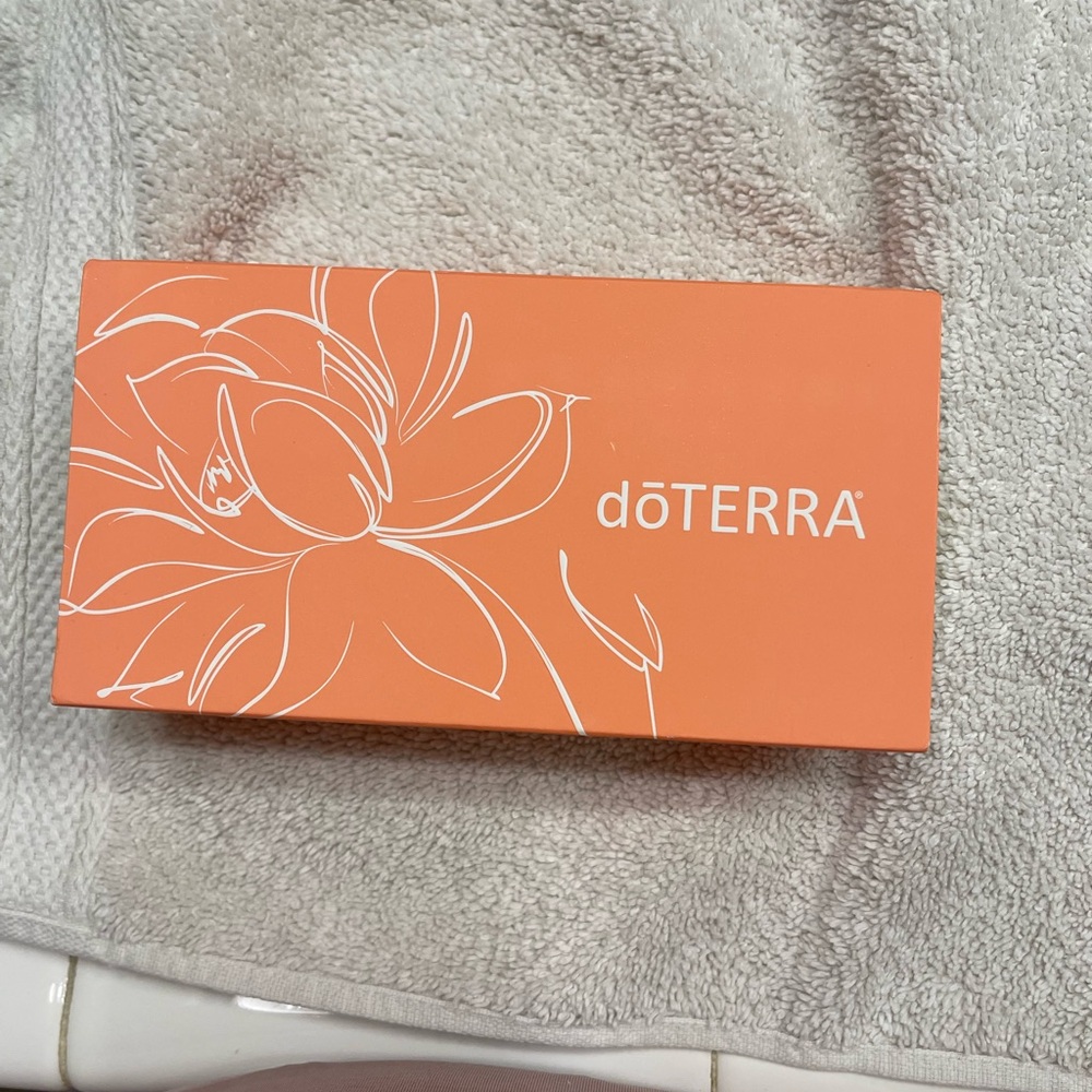 doTERRA Vibrant Orange Floral Box